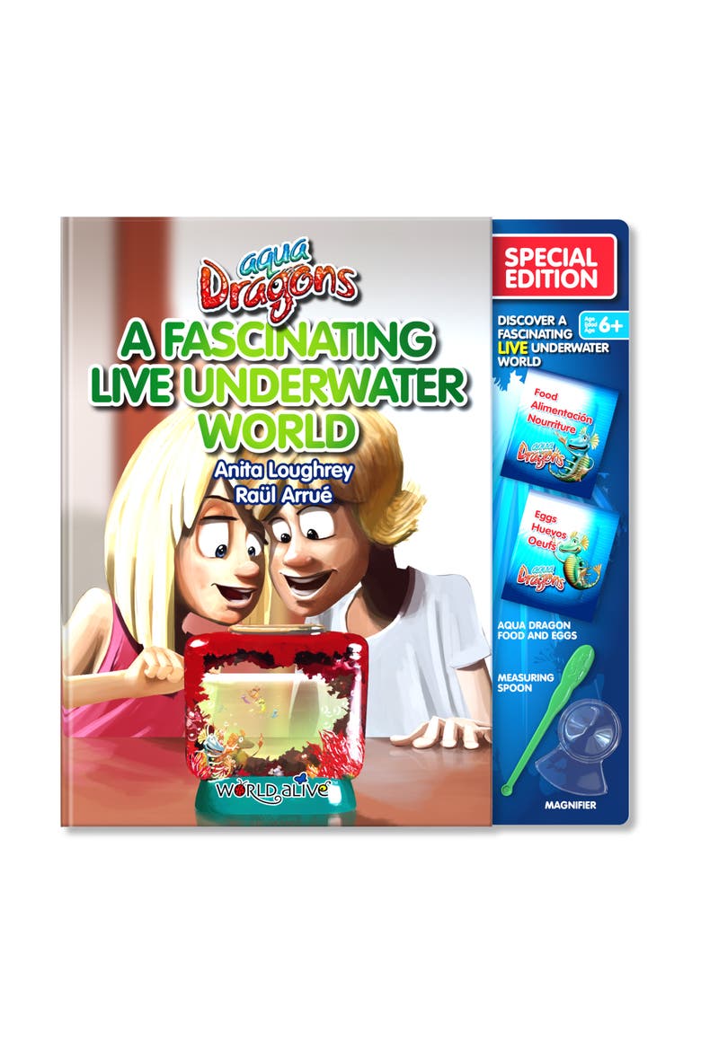 A Fascinating Live Underwater World Book Sticker Kit, Main, color, Multicolored