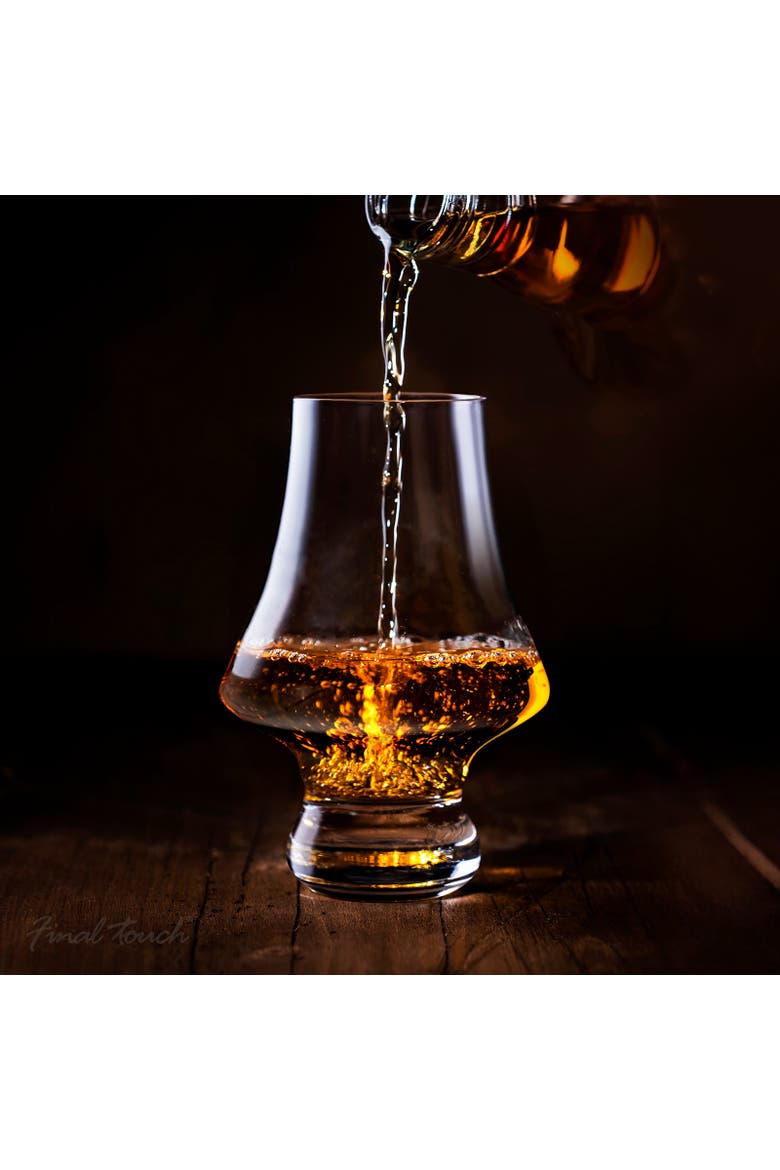 4 Piece Whiskey Flight Tasting Set, Alternate, color, Clear