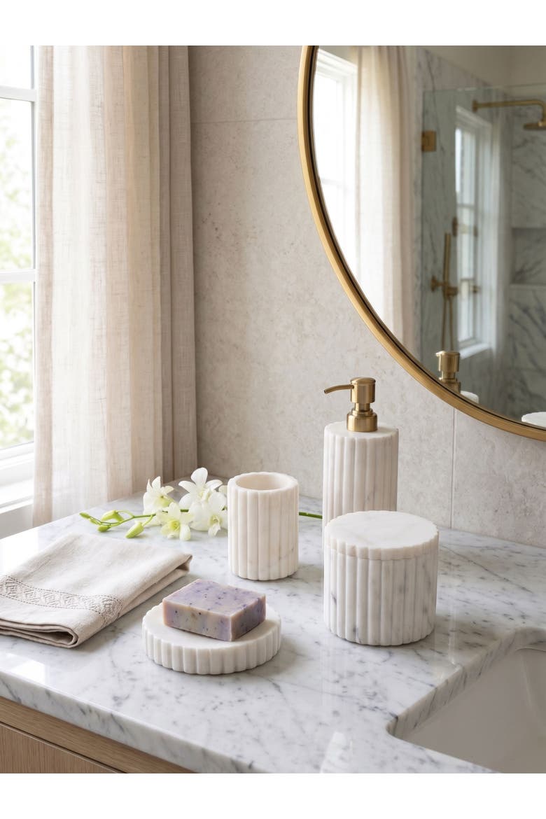Roksana Bath Accessories, Alternate, color, Ivory White