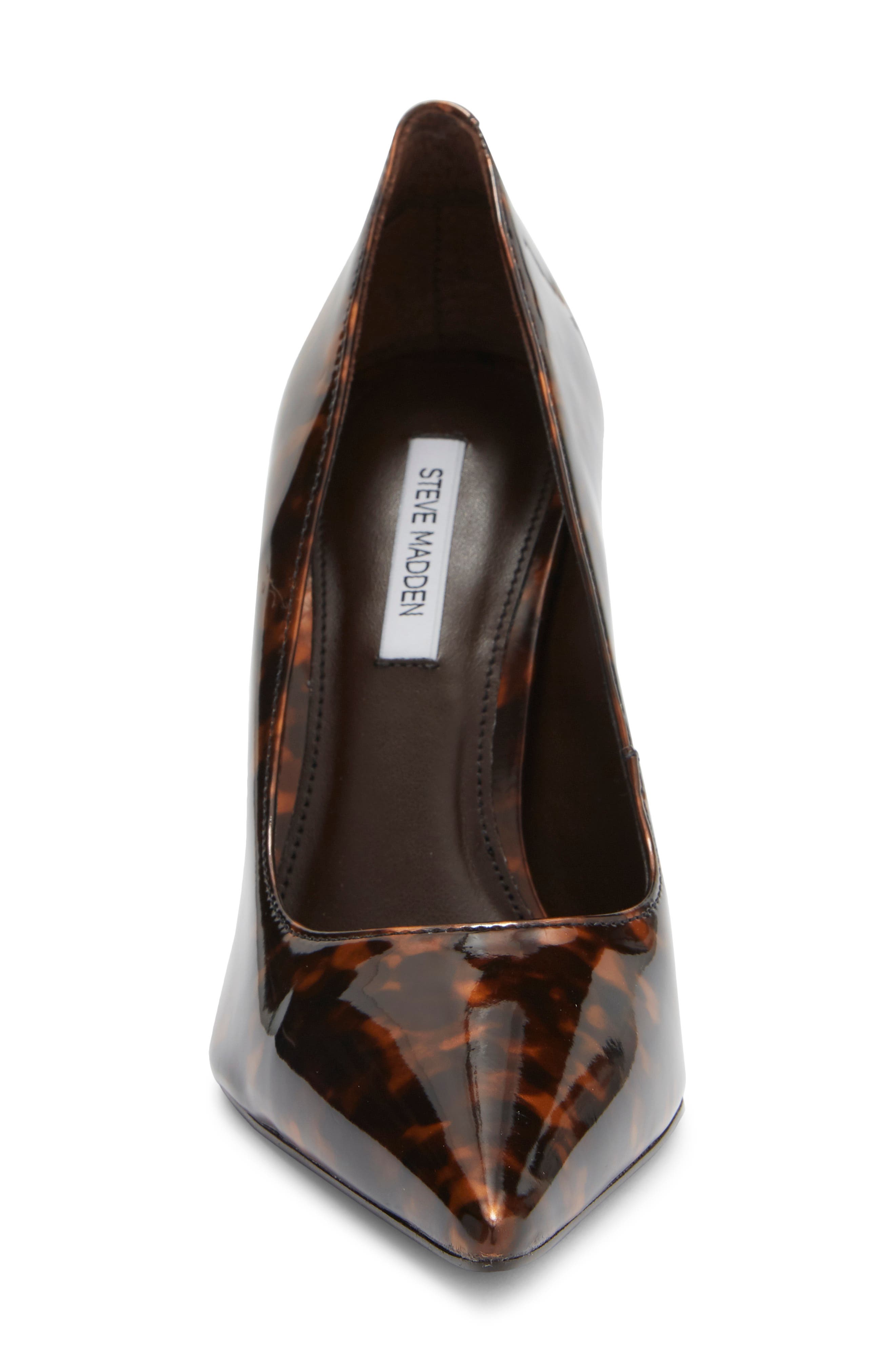 Noir Pointed Toe Pump, Alternate, color, TORTOISE