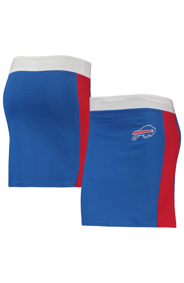 REFRIED APPAREL Women's Refried Apparel Royal Buffalo Bills Sustainable Short Skirt, Main, color,