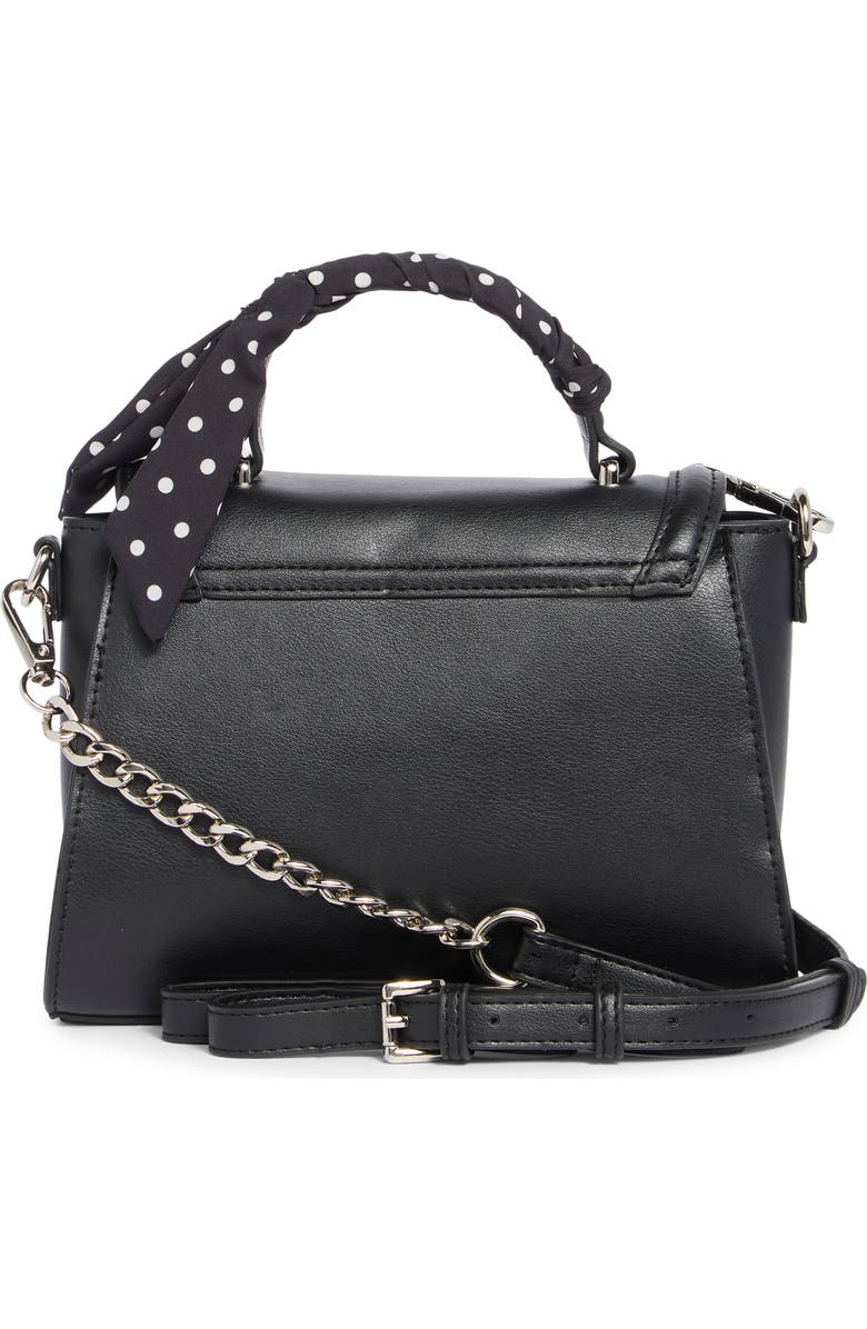 Madden Girl Top Handle Crossbody Bag, Alternate, color, Black