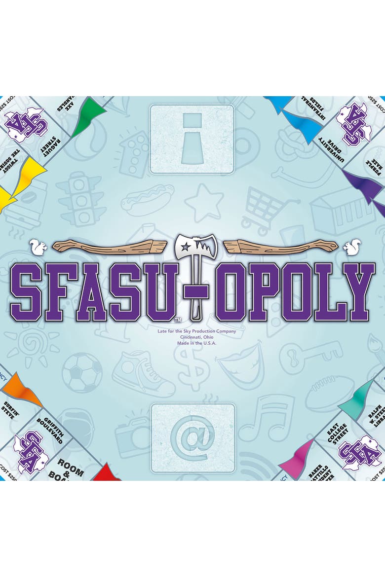 Sfasuopoly Monopoly Board Game, Alternate, color, Multicolored