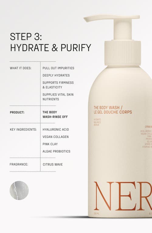 Nerra Nerrā Citrus Wave Body Wash In Transparent