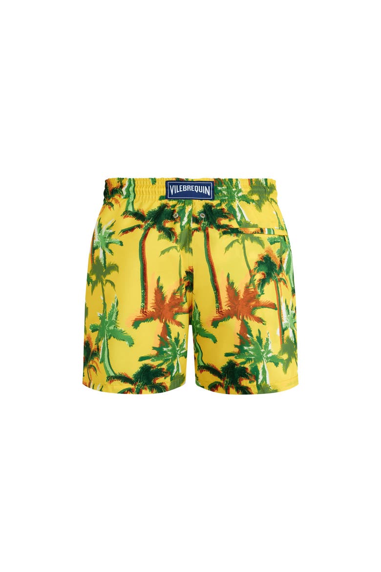 Ultra-light and packable Swim Shorts Palms Offset, Alternate, color, Sun