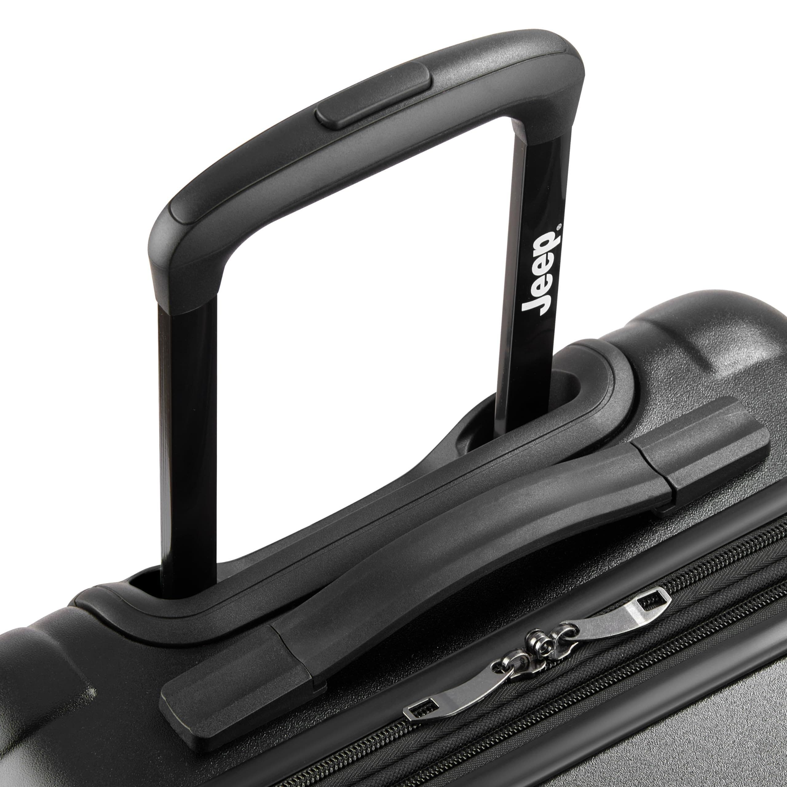 JEEP JH004C Carry-On 20 Inch Hardside Expandable Luggage with