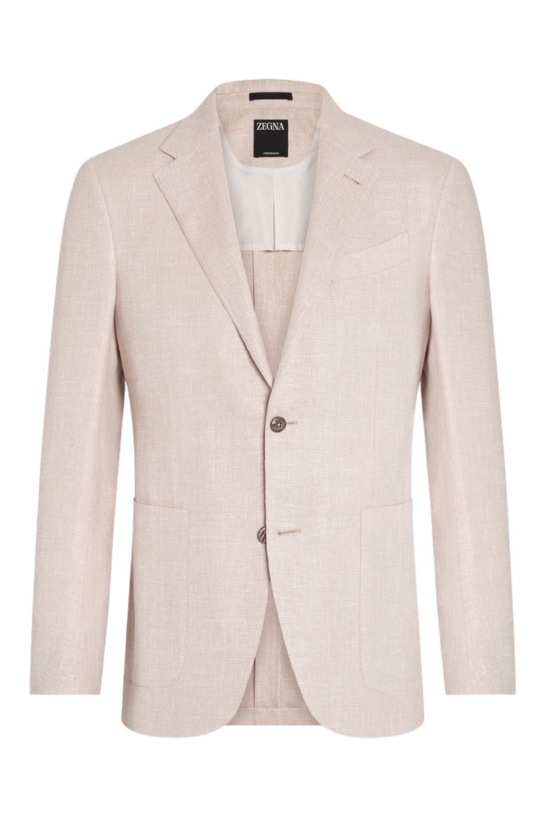 Fairway Crossover Linen Blend Sport Coat, Alternate, color, PETRA