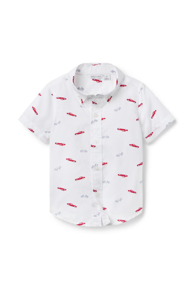 The Poplin Shirt, Main, color, White