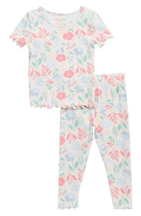 Fitted Stretch Organic Cotton Two-Piece Pajamas (Baby)