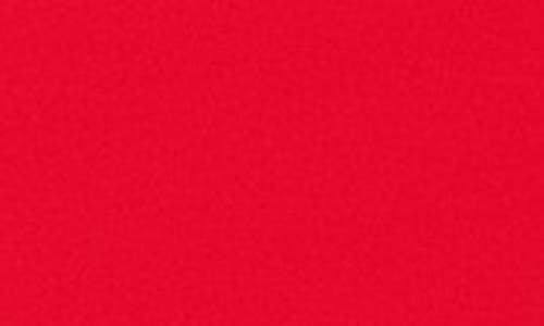 Siena One-shoulder Crepe Scuba Sheath Dress In Red