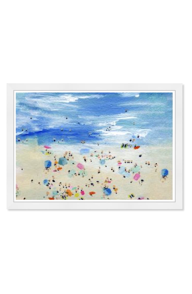 Wynwood Studio Crowded Beach Cavnas Art - 19" x 13", Main, color,