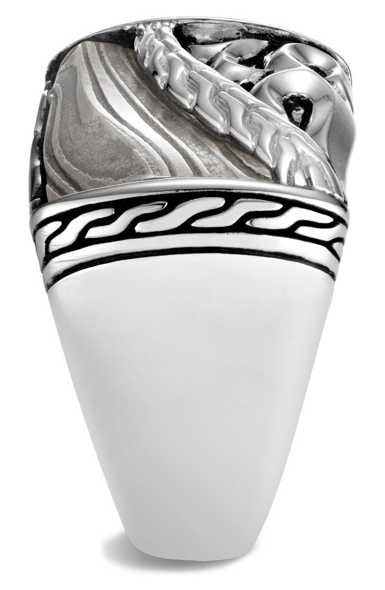 John Hardy Sterling Silver Classic Chain Ring, Alternate, color, 