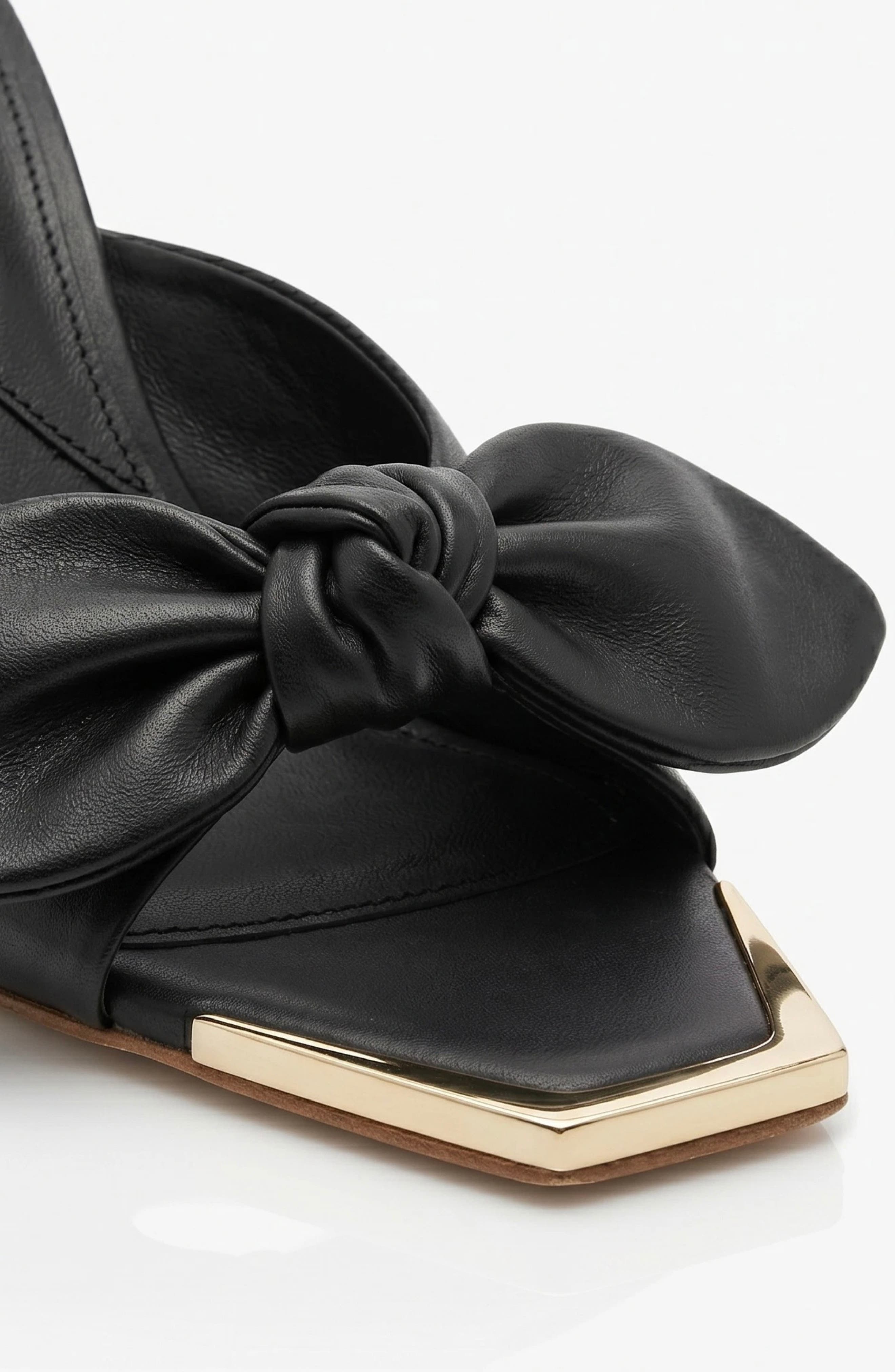 Brida Mule Kitten Heel Jet Black, Alternate, color, Jet Black
