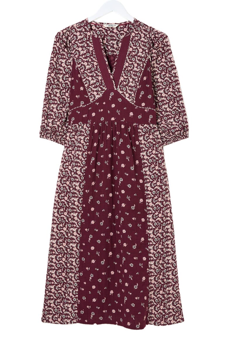 FatFace Women's Kelly Wild Ditsy Midi Dress, Alternate, color, 