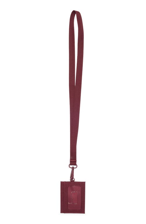 Beis Béis The Id Card Holder In Burgundy