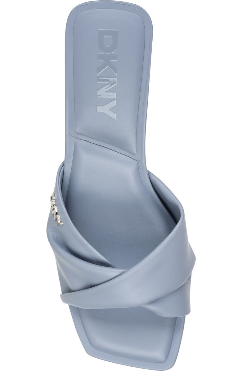 DKNY Jolaine Twist Sandal, Alternate, color, Slate Blue