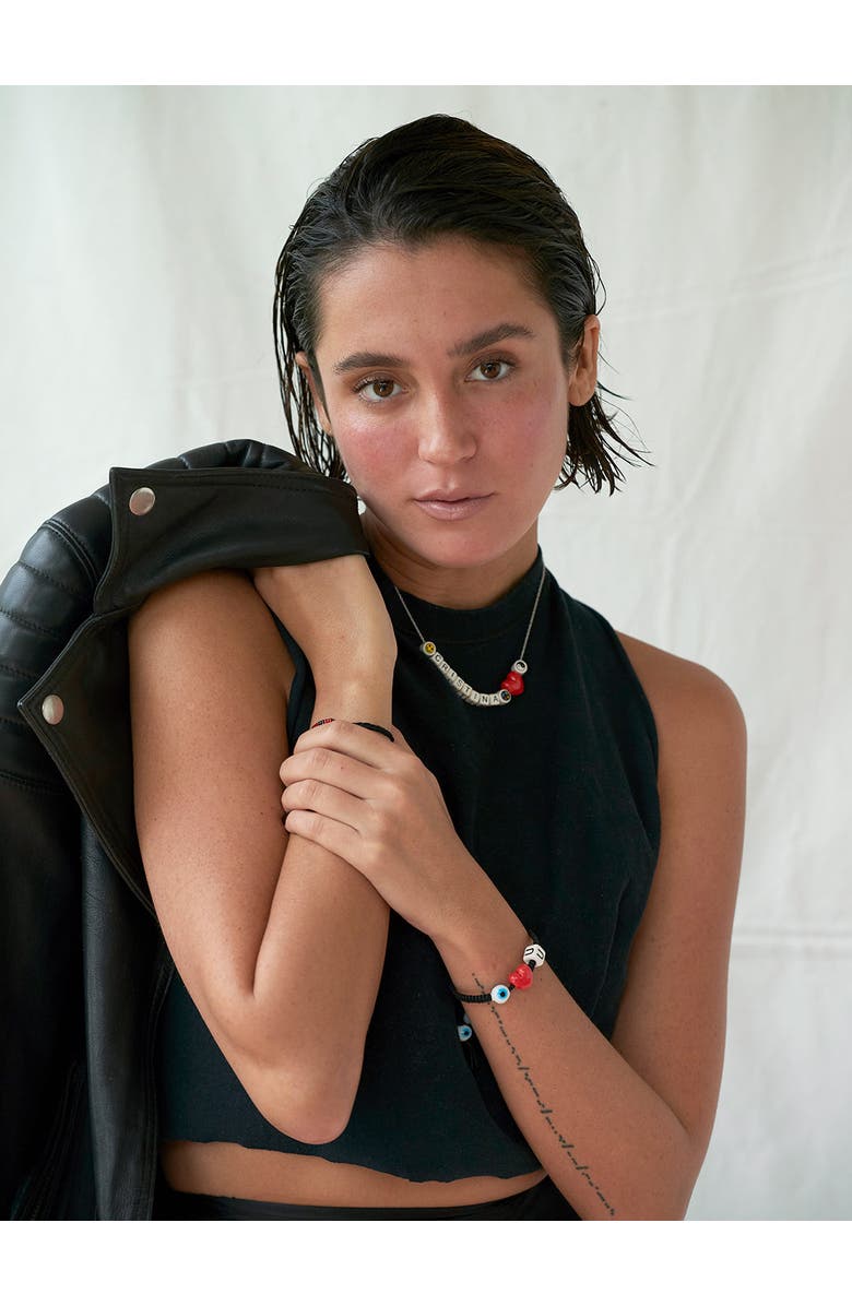 Venessa Arizaga Te Quiero Bracelet, Alternate, color, Black