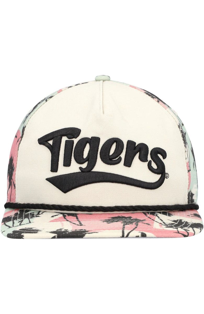 New Era Men's New Era Cream Clemson Tigers High Tide Golfer Snapback Hat, Alternate, color, Cream