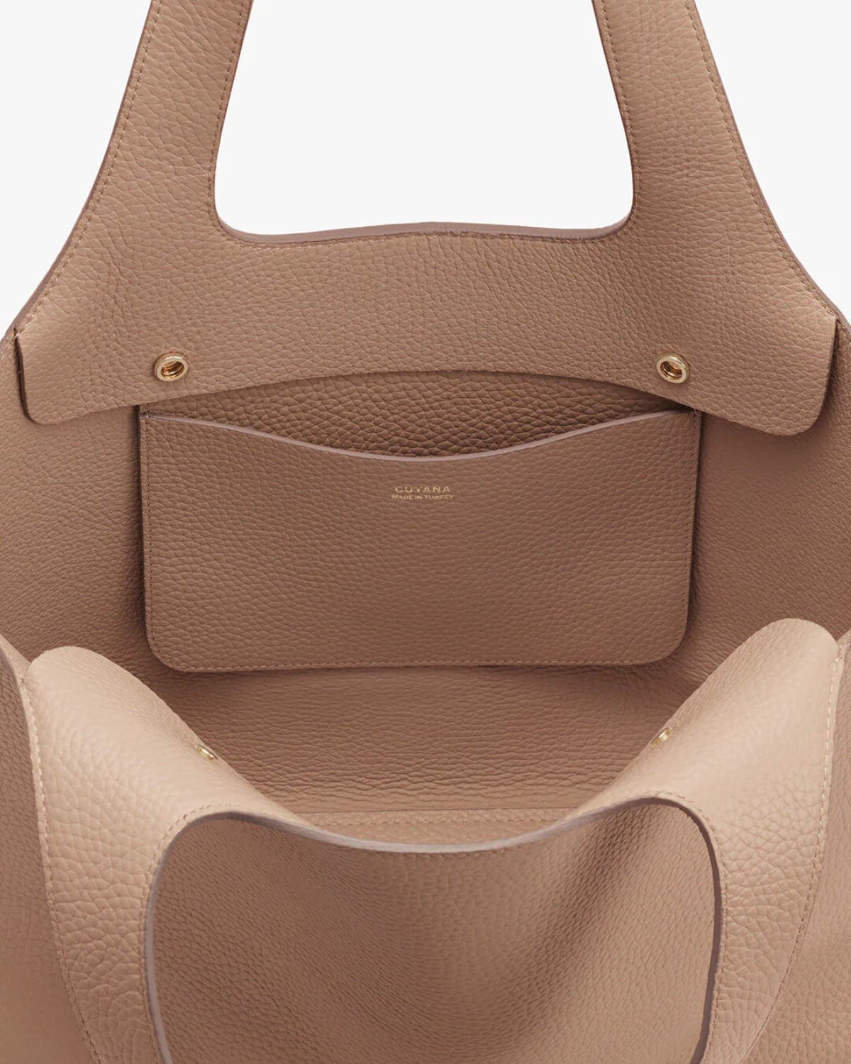 Cuyana System Tote 16-inch, Alternate, color, Cappuccino