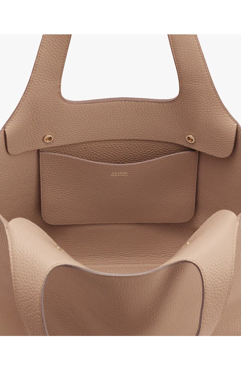 Cuyana System Tote 16-inch, Alternate, color, Cappuccino