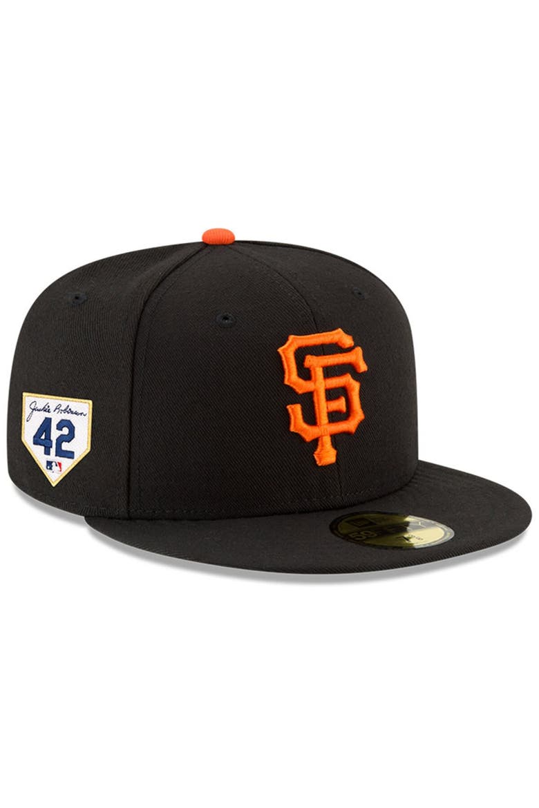 Men's New Era Black San Francisco Giants 2024 Jackie Robinson Day 59FIFTY Fitted Hat, Main, color, Black