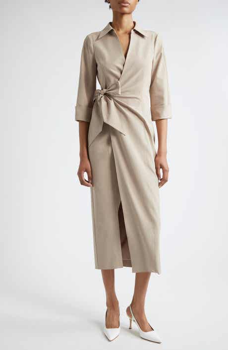 Cinq à Sept Cayleigh Wrap Midi Dress