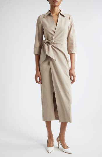 Cinq À Sept Cinq A Sept Cayleigh Dress In Brown