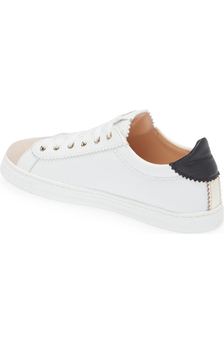 AGL Sade Sneaker, Alternate, color, White W/ Black