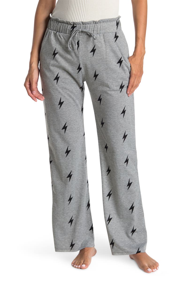 Socialite Ruffled High Waist Wide Leg Pants, Main, color, 