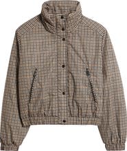 Brooklyn Industries Tartan Crop Jacket