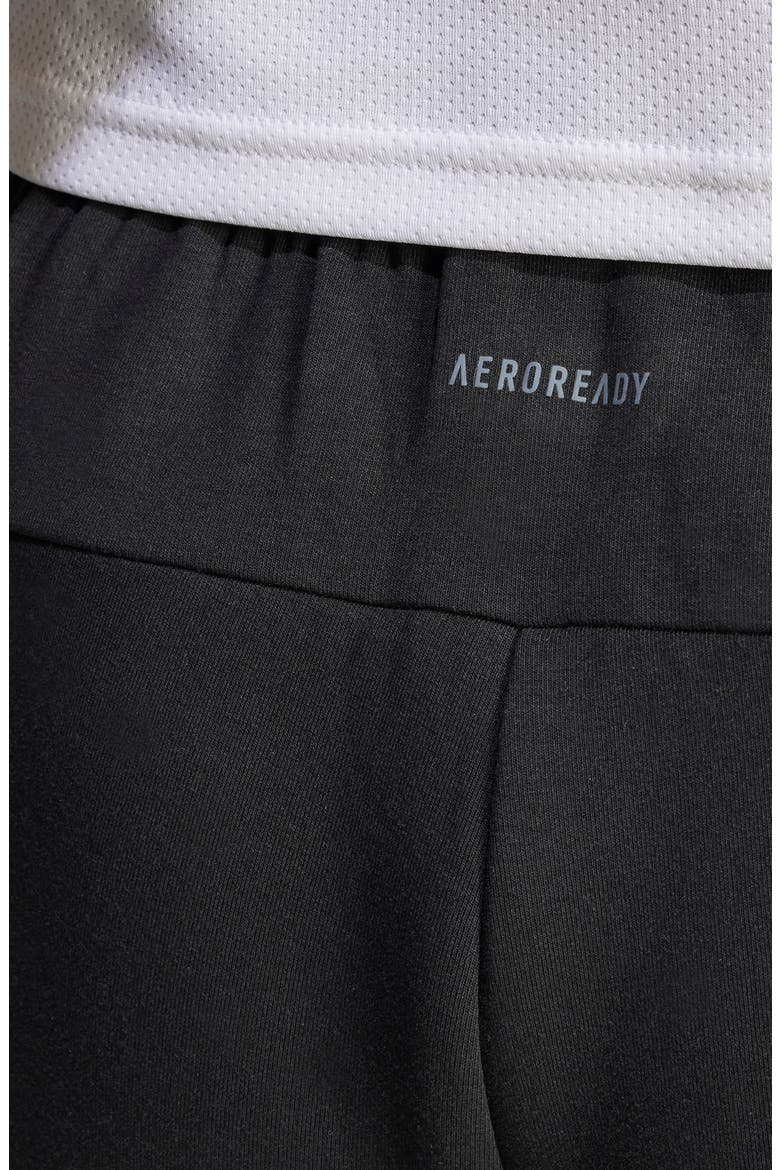 AEROREADY Knit Athletic Pants, Alternate, color, BLACK