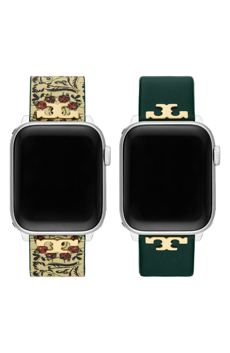 Tory Burch Bands for Apple<sup>®</sup> Watch Gift Set, 38mm/40mm, Alternate, color, 