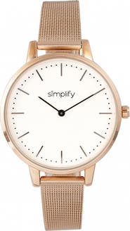 SIMPLIFY The 5800 Mesh Bracelet Watch