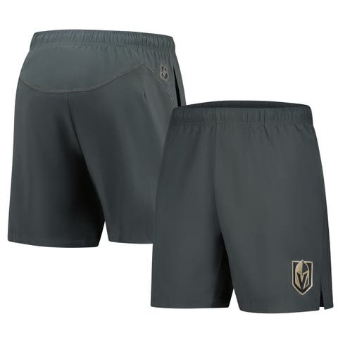 Men's Fanatics  Gray Vegas Golden Knights Tech Training Shorts