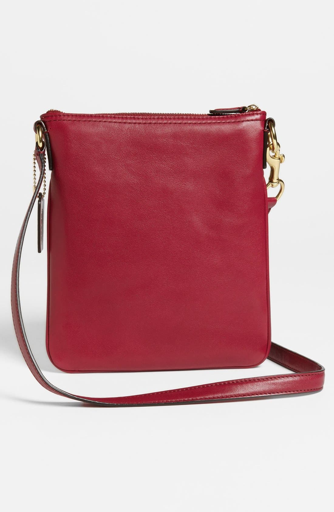 'Legacy' Leather Crossbody Bag, Alternate, color, DEEP PORT
