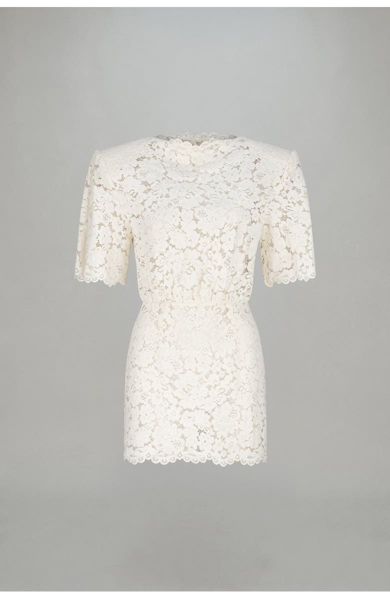 AtoÌr Catalina Mini Dress, Alternate, color, Ivory