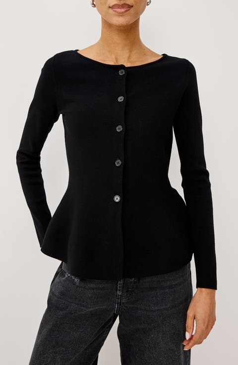 Diane Peplum Cardigan