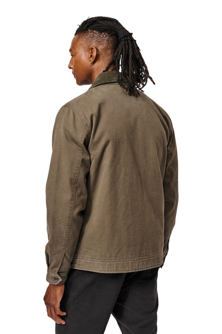 Newland Canvas Harrington Utility Jacket, Alternate, color, Khaki