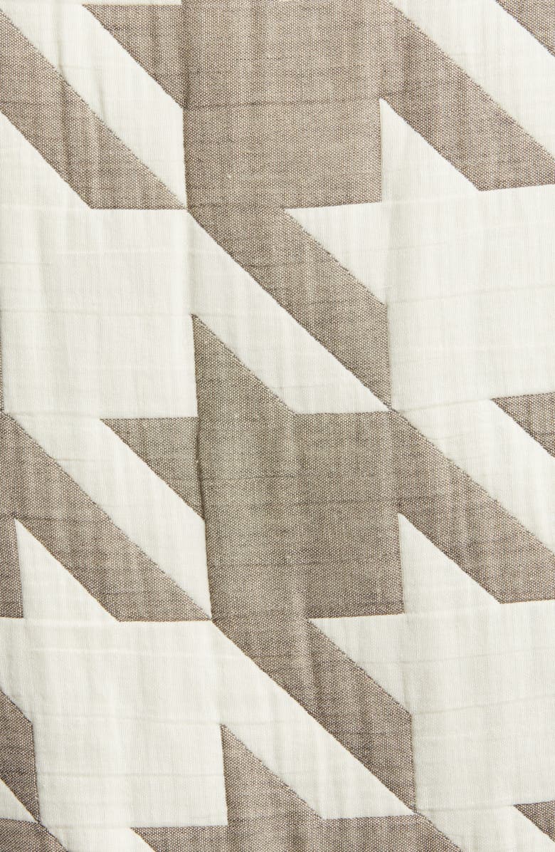 Wax London Whiting Houndstooth Cotton Blend Shirt Jacket, Alternate, color, 