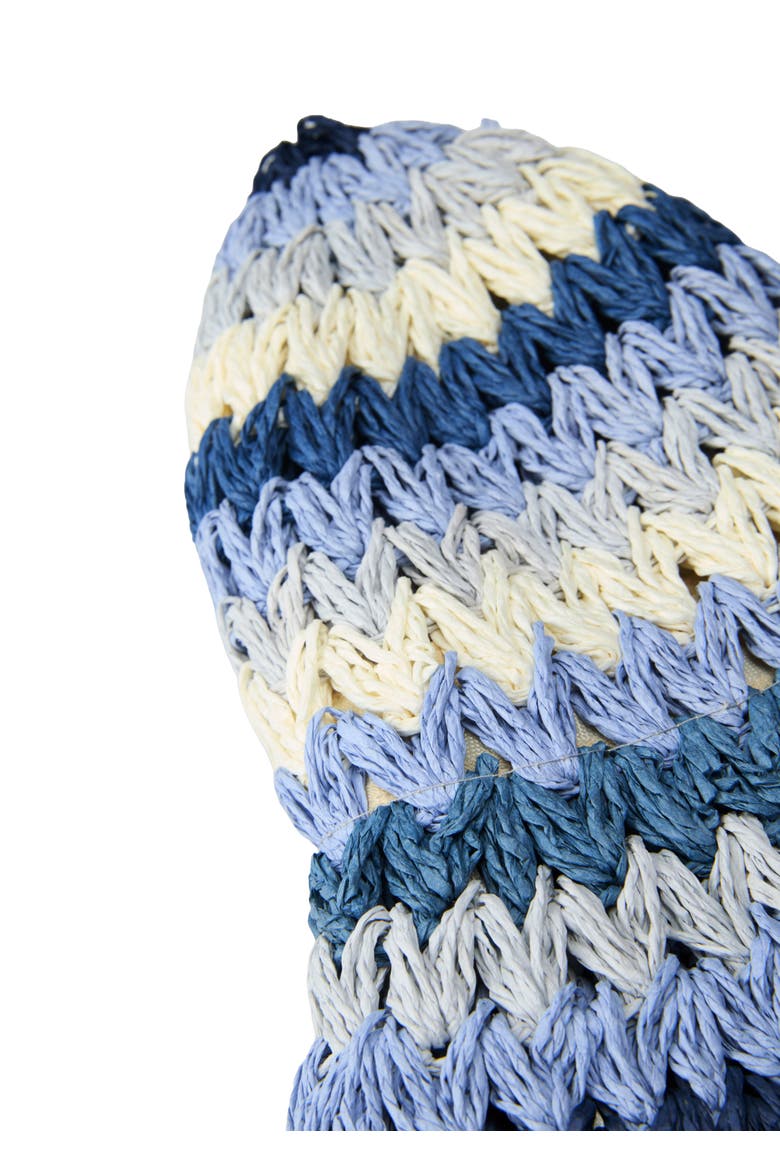 Packable Straw Hat, Alternate, color, Capri