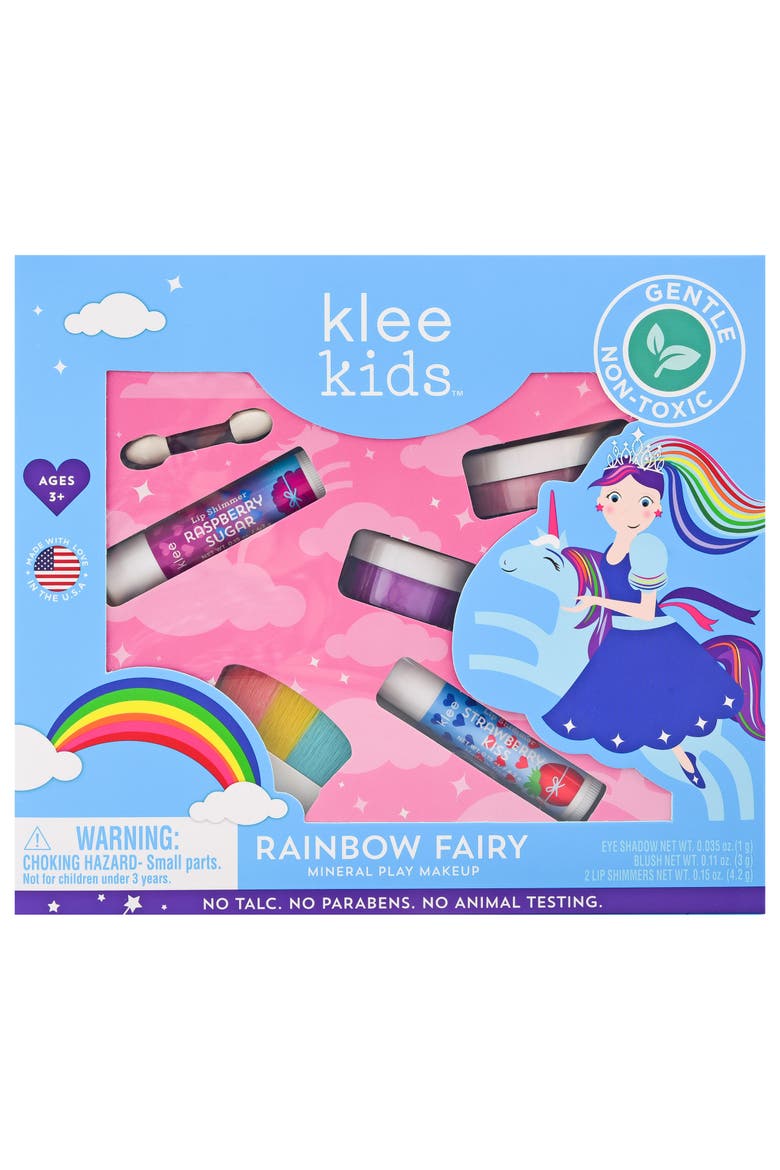 Rainbow Fairy - Kids' Loose Powder Mineral Play Makeup Kit, Alternate, color, Multi