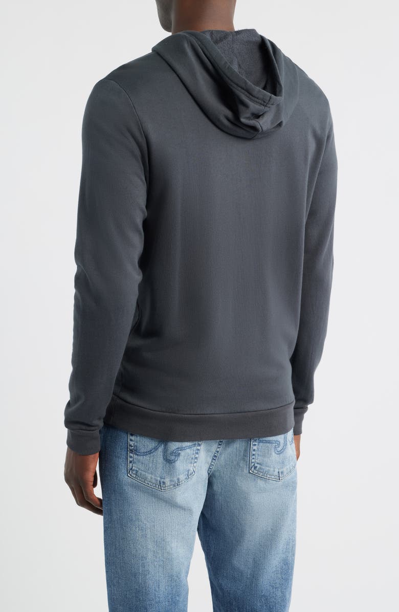 Marine Layer Afternoon Full Zip Hoodie, Alternate, color, Asphalt Grey