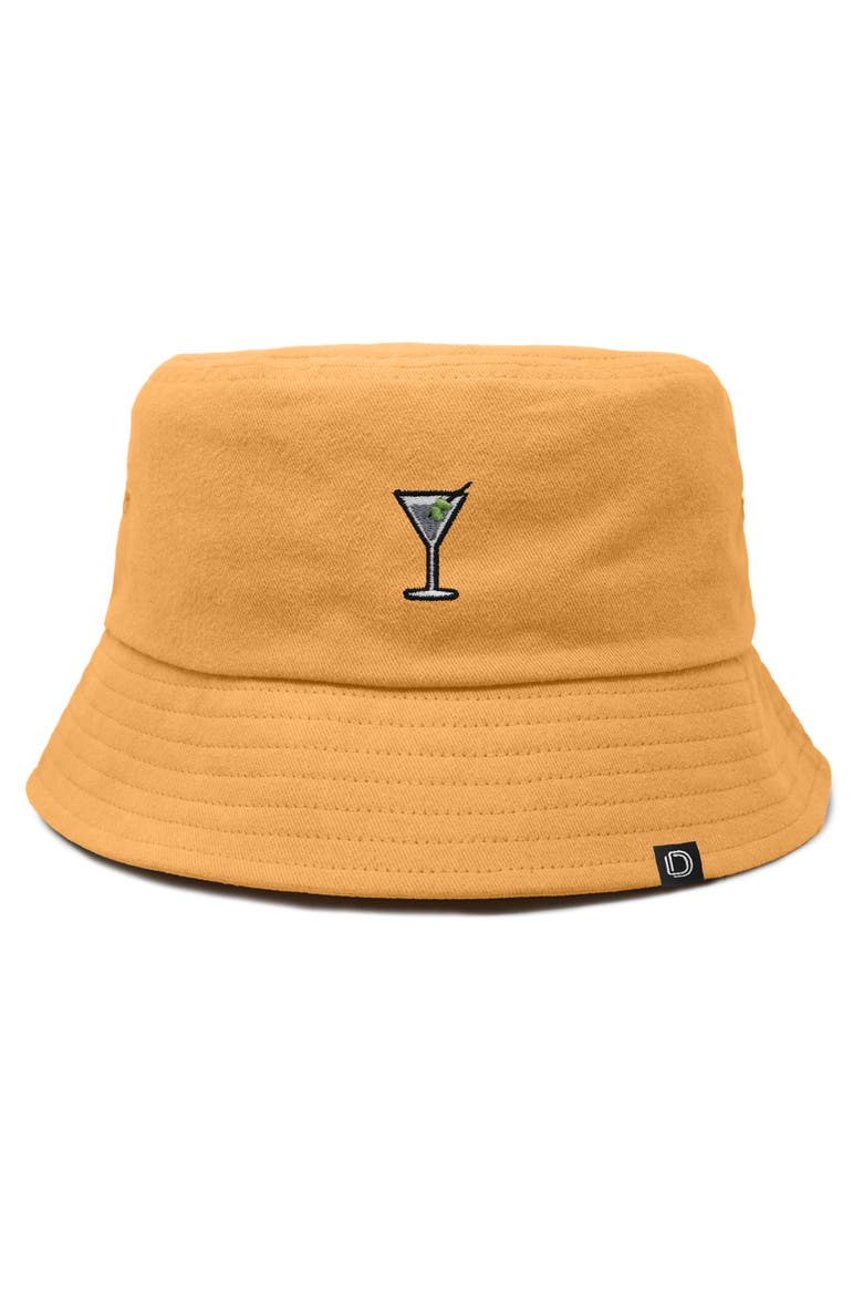 Martini Bucket Hat, Main, color, Golden Cream