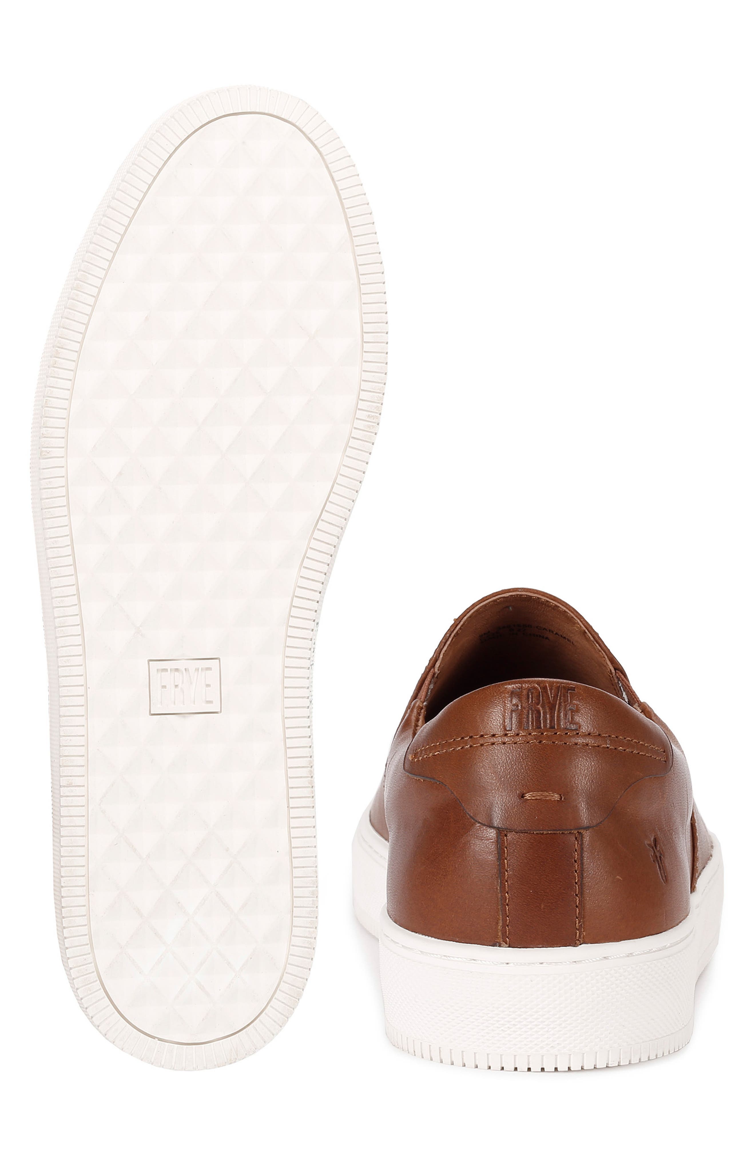 Frye Astor Gore Slip On Sneaker, Alternate, color, Caramel