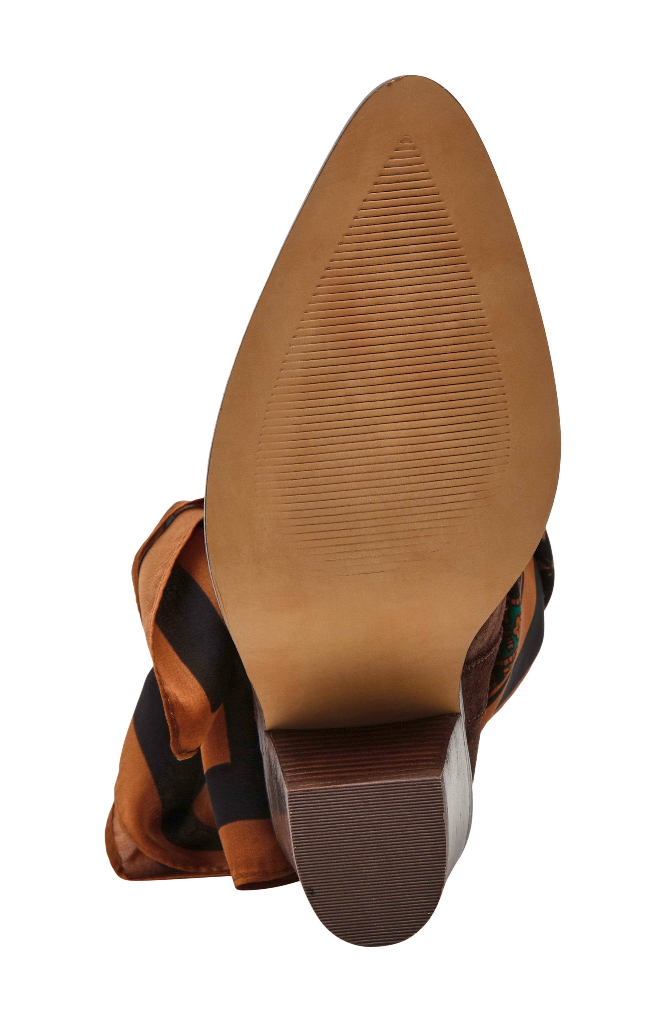 Steve Madden Sally Scarf Boot, Alternate, color, Brown Suede