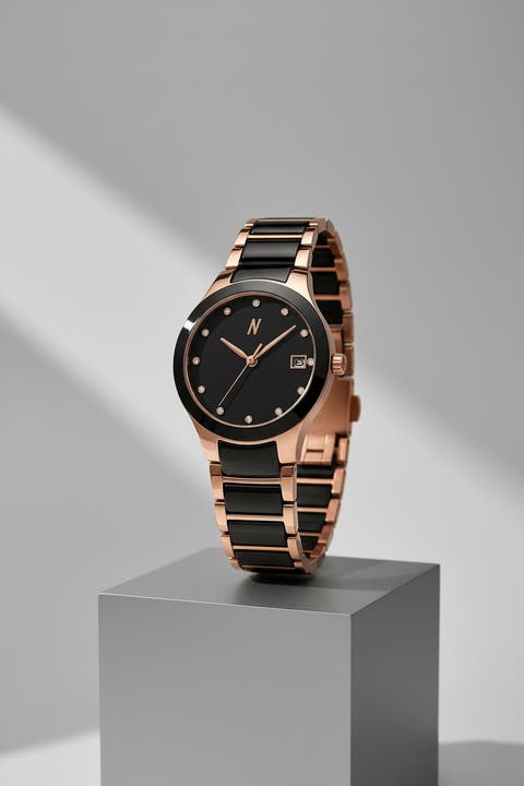 Petite Link Miracle Ceramic Bracelet Watch, 34MM