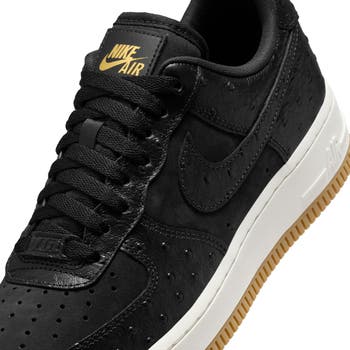 靴 Nike Women's Air Force 1 Low '07 LX Nike Air Force 1 Low '07 LX Denim Swoosh Boucle (Women's