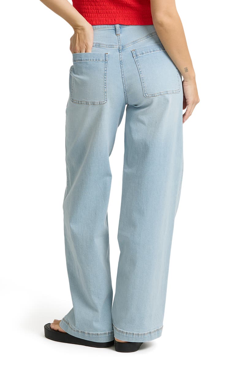 Billabong Rival Wide Leg Jeans, Alternate, color, Surf Spray