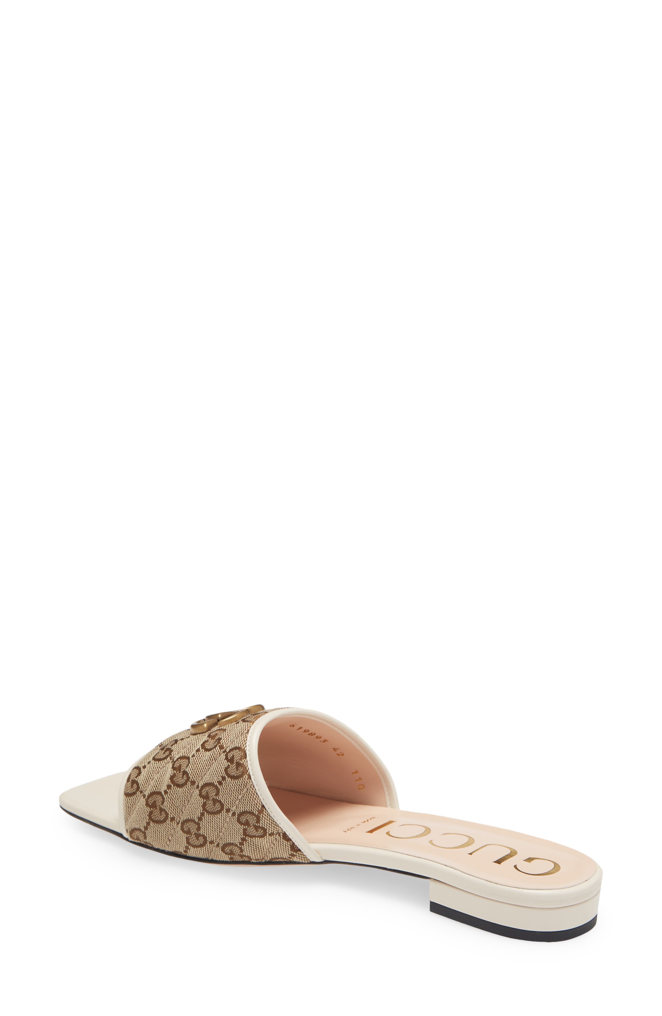 Jolie Slide Sandal, Alternate, color, BEIGE-EBONY/ MY WHITE