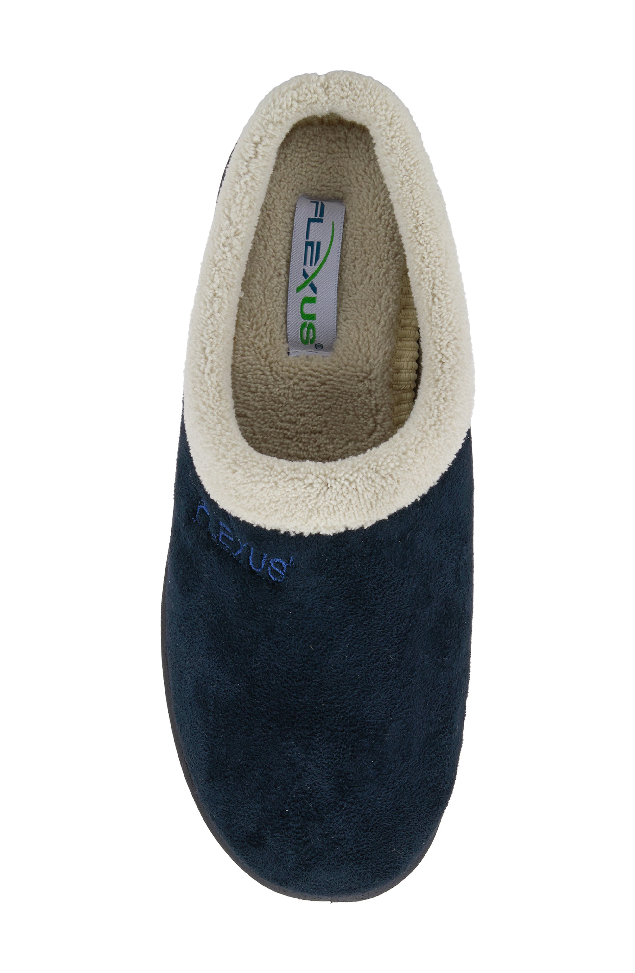 Ivana Scuff Slipper, Alternate, color, NAVY
